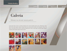 Tablet Screenshot of galeria-sztuki.pl
